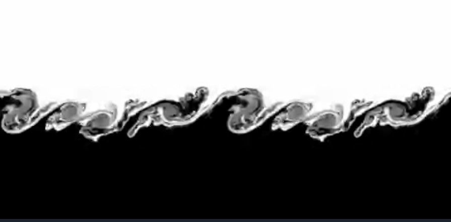 Inestabilidad de Kelvin-Helmholtz — roll-up